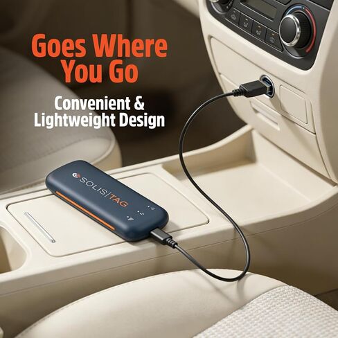 Solis Tag, USB-C Mobile WiFi Hotspot with 1GB/Monthly + 30GB Global Data in Kuwait