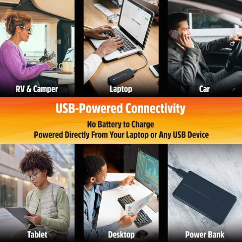 Solis Tag, USB-C Mobile WiFi Hotspot with 1GB/Monthly + 30GB Global Data in Kuwait