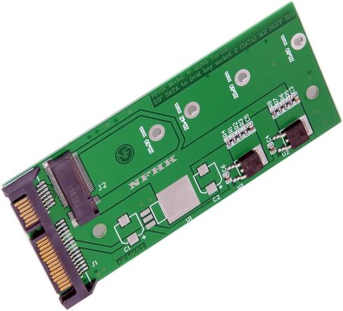 JSER USB-C USB 3.1 Type C & Type-A to 50mm mSATA PCI-E Solid State Disk SSD Case Enclosure in Kuwait