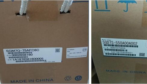 SMOCONE Expedited SGM7G-75AFC6C+SGD7S-550A00A002 New and Sealed in Box SGM7G75AFC6C+SGD7S550A00A002 1 Year Warranty and Fast in Kuwait