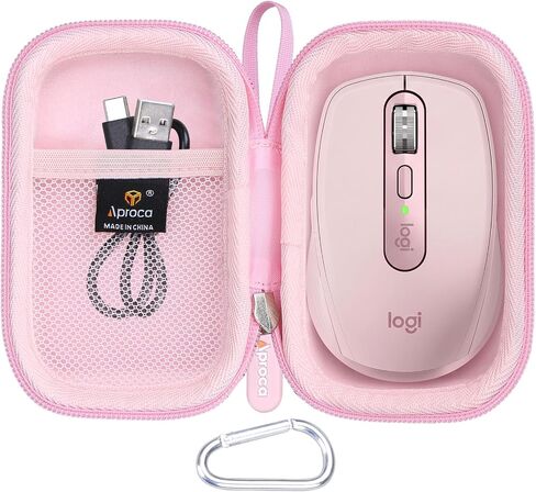 Case for Logitech MX Anywhere 3S / 3 / 2S / 2 Compact Wireless Mouse -Pink in Kuwait