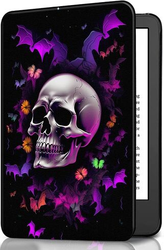 حافظة لجهاز Kindle Paperwhite مقاس 6.8 بوصات (الجيل الحادي عشر - 2021) وإصدار Kindle Paperwhite Signature، متعددة الزوايا، غطاء ذكي بحامل قابل للطي من جلد البولي يوريثان مع تنبيه/غفو تلقائي، أخطبوط هيكلي in Kuwait