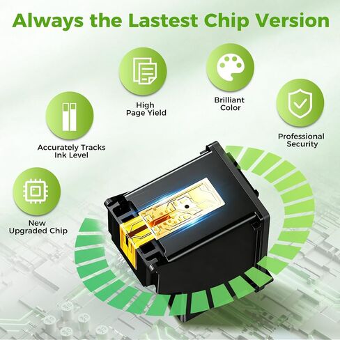 64XL Ink Cartridges Combo Pack Compatible for HP64XL 64 Black and Color Ink in Saudi Arabia