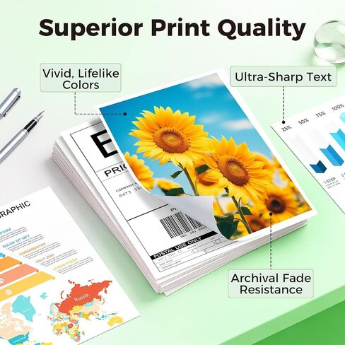 65XL Black Ink Cartridge Replacement for HP Ink 65 HP65 XL HP65XL BK 2-Pack in Kuwait