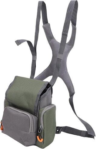 CHICIRIS Binocular Harness Chest Pack with Rain Cover for Rangefinders in Kuwait
