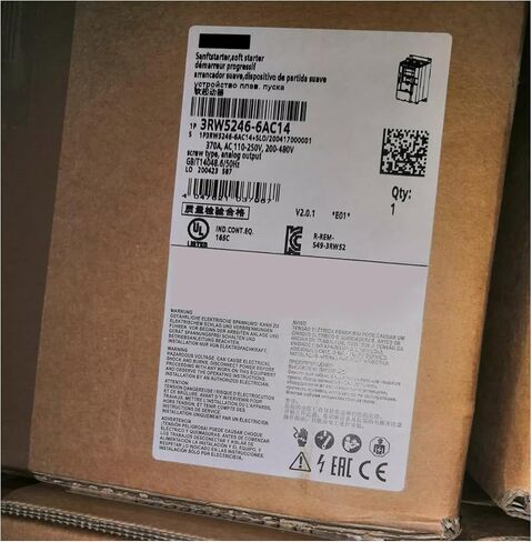 SMOCONE 1 Pcs 3RW5246-6AC14 New in Box 3RW52466AC14 Expediated in Kuwait