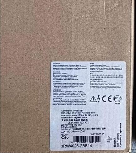SMOCONE 1 Pcs 3RW4026-2BB14 New in Box 3RW40262BB14 Expediated in Kuwait