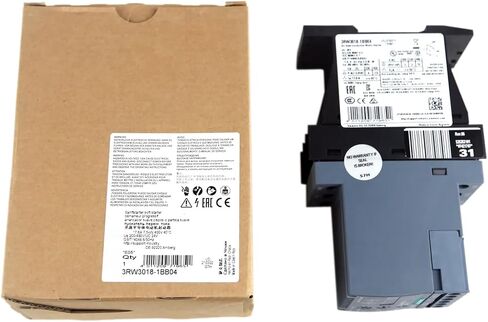 SMOCONE 1 Pcs 3RW3018-1BB04 New in Box 3RW30181BB04 Expediated in Kuwait