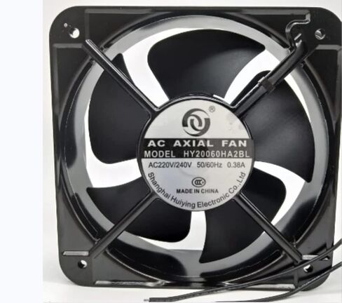 HY20060HA2BL 200X200X60MM 220 240V 0.38A 2-Wire Cooling Fan in Kuwait