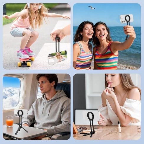 Magnetic Phone Tripod Stand, Aluminum Alloy Pocket Mini Tripod in Kuwait
