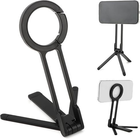 Magnetic Phone Tripod Stand, Aluminum Alloy Pocket Mini Tripod in Kuwait