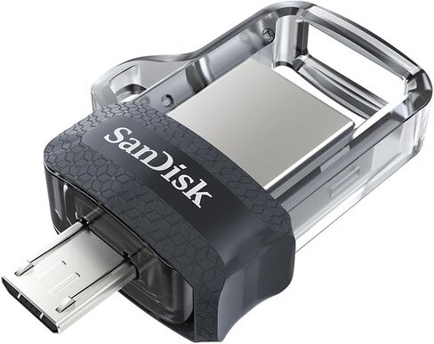 SanDisk 32GB Ultra Dual USB 3.0 and Micro USB Flash Drive, Up to 150MB/s Read Speed in Kuwait