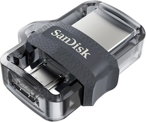 SanDisk 32GB Ultra Dual USB 3.0 and Micro USB Flash Drive, Up to 150MB/s Read Speed in Kuwait