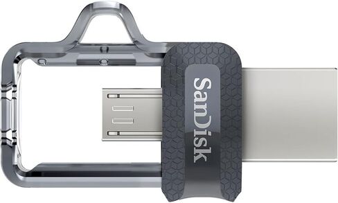 SanDisk 32GB Ultra Dual USB 3.0 and Micro USB Flash Drive, Up to 150MB/s Read Speed in Kuwait