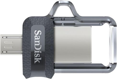 SanDisk 32GB Ultra Dual USB 3.0 and Micro USB Flash Drive, Up to 150MB/s Read Speed in Kuwait
