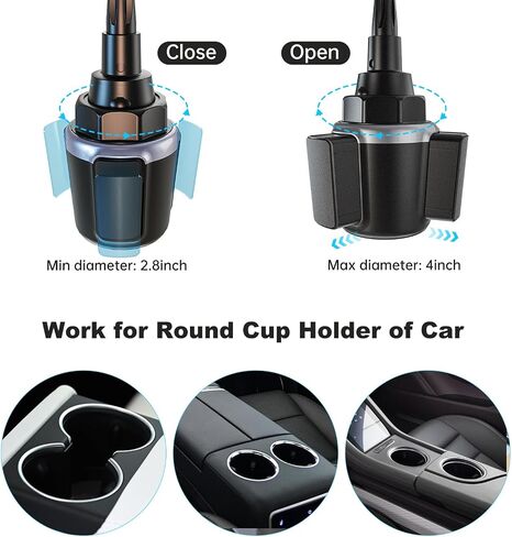 for Qi2 15W Magsafe Car Cup Holder Charger Magnetic Charger in Kuwait