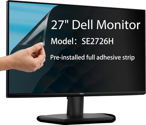 Privacy Screen for Dell SE2726H 27" | Anti Blue Light, 30° View Protection in Kuwait