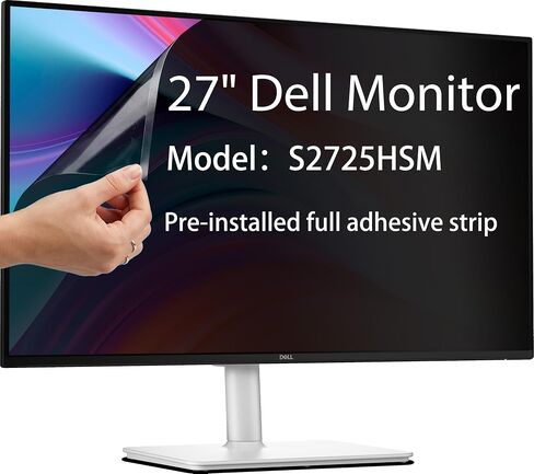 Privacy Screen for Dell S2725HSM 27" | Anti Blue Light, 30° View Protection in Kuwait