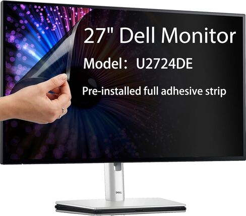 Privacy Screen for Dell U2724DE 27" | Anti Blue Light, 30° View Protection in Kuwait
