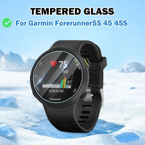 5 Pack for Garmin Forerunner 55/45/45S Watch Screen Protector Anti-Scratch in Saudi Arabia