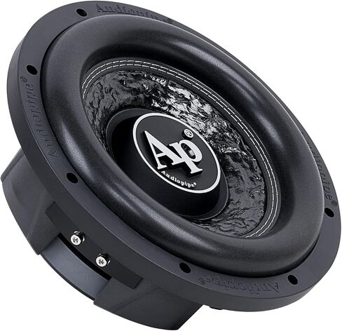 Audiopipe 10" Shallow Mount Subwoofer (TXX-FB1000), Superior Performance, 600W, 60 Oz Magnet, BASV Voice Coil, Aluminum Basket, Multi-Connect, Foam Surround Non-Press Paper Cone, 2 x 4 Ohms in Kuwait