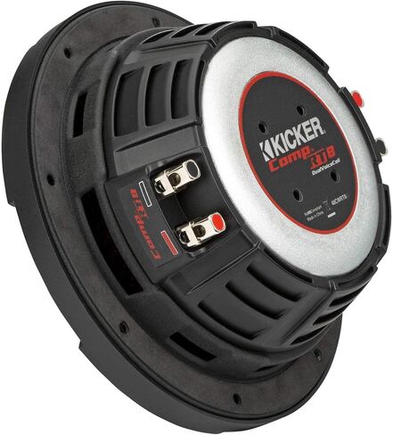 Kicker 48CWRT82 CompRT 8" Subwoofer, DVC, 2-ohm - Includes Speaker Wire in Kuwait