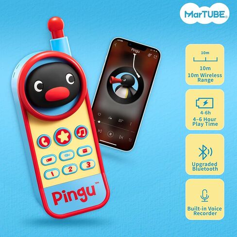 MARTUBE Pingu Bluetooth Speaker with Voice Recording, Gift-Ready Box in Saudi Arabia