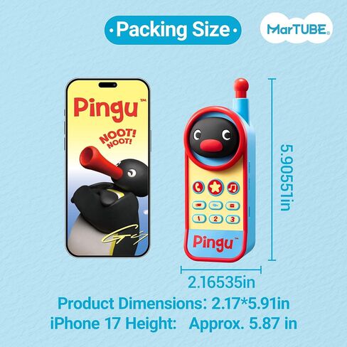 MARTUBE Pingu Bluetooth Speaker with Voice Recording, Gift-Ready Box in Saudi Arabia