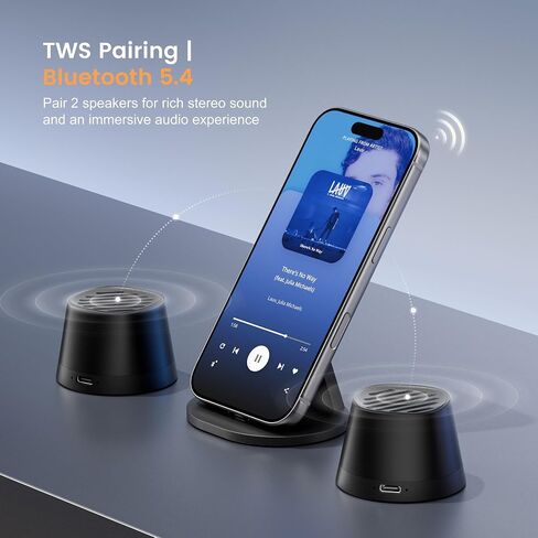 Hotwill Portable Bluetooth Speakers with Magnetic Stand in Kuwait