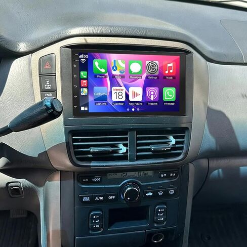 2+64G Android 13 Car Stereo for Honda Pilot 2003 2006-2008 with CarPlay Android Auto, 7 Inch Touchscreen Display Radio Player Audio Receivers Headunit with GPS Navigation SWC Split Screen Bluetooth in Kuwait