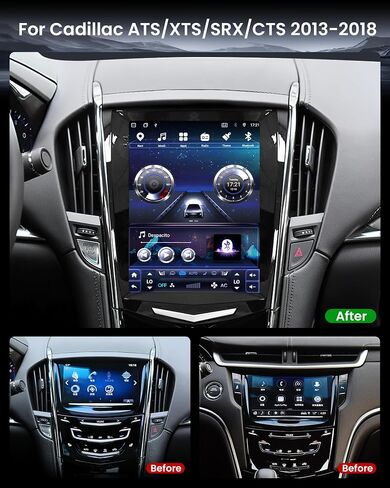 [8Core 4GB+64GB] Car Radio for Cadillac ATS XTS SRX CTS 2013-2018 in Saudi Arabia