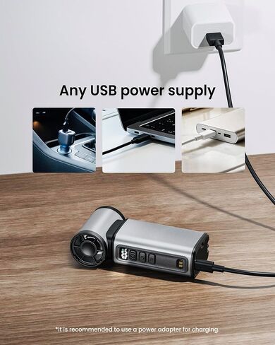 Compressed Air Duster, 110,000RPM Rechargeable Electric Air Duster in Kuwait
