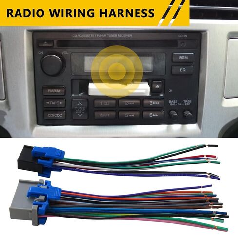 71-2003-1 Car Stereo Radio Wiring Harness Plug for Chevrolet Venture Van 2000-05 in Kuwait