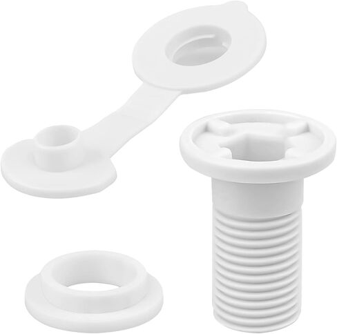 Cooler Drain Plug Replacement Kit, 1.5" Shaft Length, for 50 58 & 82 Qt Xtreme Coolers, Cooler Parts, Replacement Quality Durable Standard Drain Plug Assembly. Drain Plug Compatible with Most Cooler in Kuwait