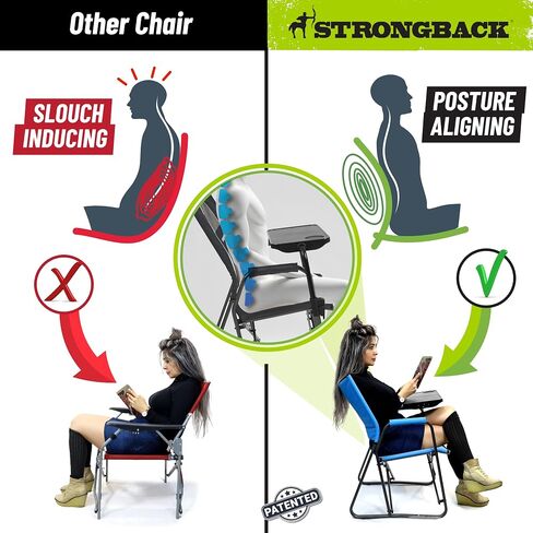 STRONGBACK Outdoor Portable Rocking Camping Chair in Saudi Arabia