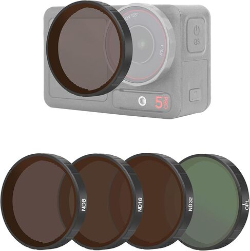 ND CPL Filter Set for DJI Osmo Action 5 Pro 4 3, Xtra Edge Pro in Kuwait
