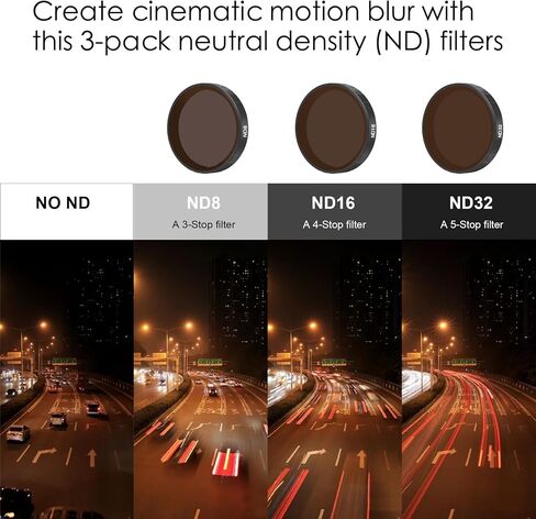 ND CPL Filter Set for DJI Osmo Action 5 Pro 4 3, Xtra Edge Pro in Kuwait