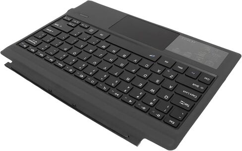 Wireless Bluetooth Keyboard with Touchpad for Pro 7 Plus 7 6 5 4 3 12.3 Inch Tablet 33ft Wireless Distance Black in Kuwait