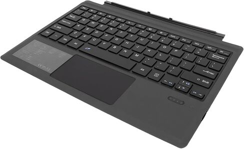 Wireless Bluetooth Keyboard with Touchpad for Pro 7 Plus 7 6 5 4 3 12.3 Inch Tablet 33ft Wireless Distance Black in Kuwait