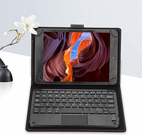 Touchpad Bluetooth Keyboard, 75-Hour Working Ultra Thin Keyboard for 7/8-Inch Tablet PC, /iOS/ in Kuwait