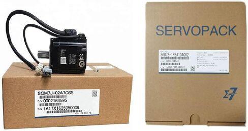 SMOCONE Expedited SGM7J-02A7C6S+SGD7S-1R6A10A002 New and Sealed in Box SGM7J02A7C6S+SGD7S1R6A10A002 1 Year Warranty and Fast in Kuwait
