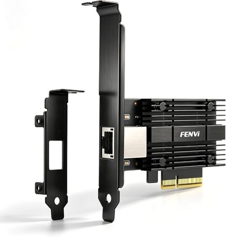 FENVI RTL8127 10G PCIe X4, 4X Faster Than 2.5G, NAS/Server, Win/Linux in Kuwait
