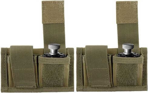 Double Speedloader Pouch Belt Clip Holder Case Carrier Fits 5 & 6 Shot Speed Loaders in Kuwait