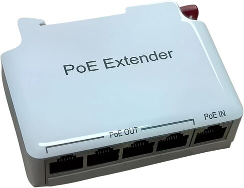 POE Extender Splitter with LED Indicators and 1 Input, C in Saudi Arabia