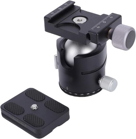 32mm Tripod Ball Head, Aluminum Quick Lock Camera Head, Compact in Saudi Arabia