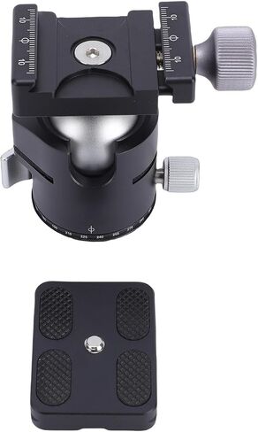 32mm Tripod Ball Head, Aluminum Quick Lock Camera Head, Compact in Saudi Arabia
