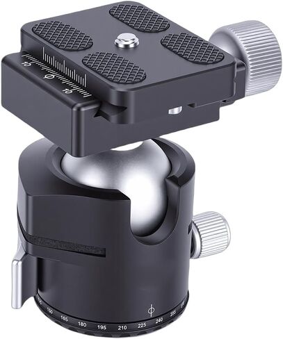 32mm Tripod Ball Head, Aluminum Quick Lock Camera Head, Compact in Saudi Arabia