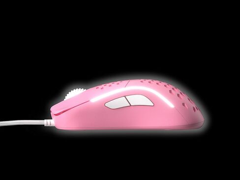 HK Gaming NAOS M Ultra Lightweight Honeycomb Shell Ambidextrous Wired RGB Gaming Mouse 12 000 cpi - 7 Buttons - 59 g (Naos-M, Prism Pink Limited Edition) in Kuwait