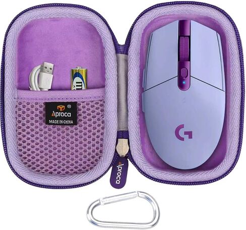 Aproca Case for Logitech G305 G309 Lightspeed Wireless Gaming Mouse -Purple in Kuwait