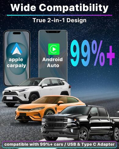 Omeyo Wireless CarPlay Adapter for CarPlay & Android Auto in Kuwait